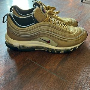 Nike Air Max ‘97 Metallic Gold Size 11 (USED)